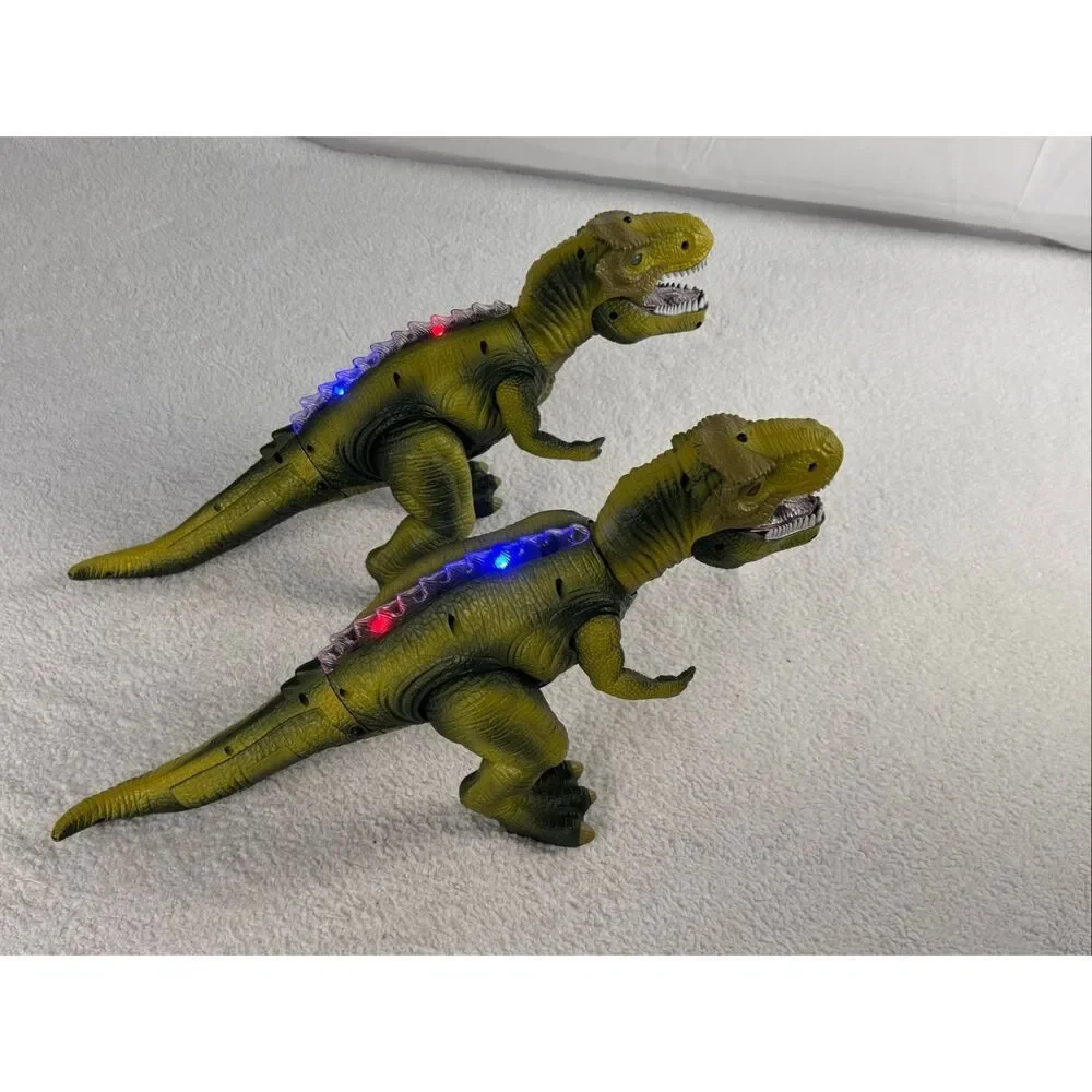 LED Light-Up Roaring T-Rex Dinosaurs